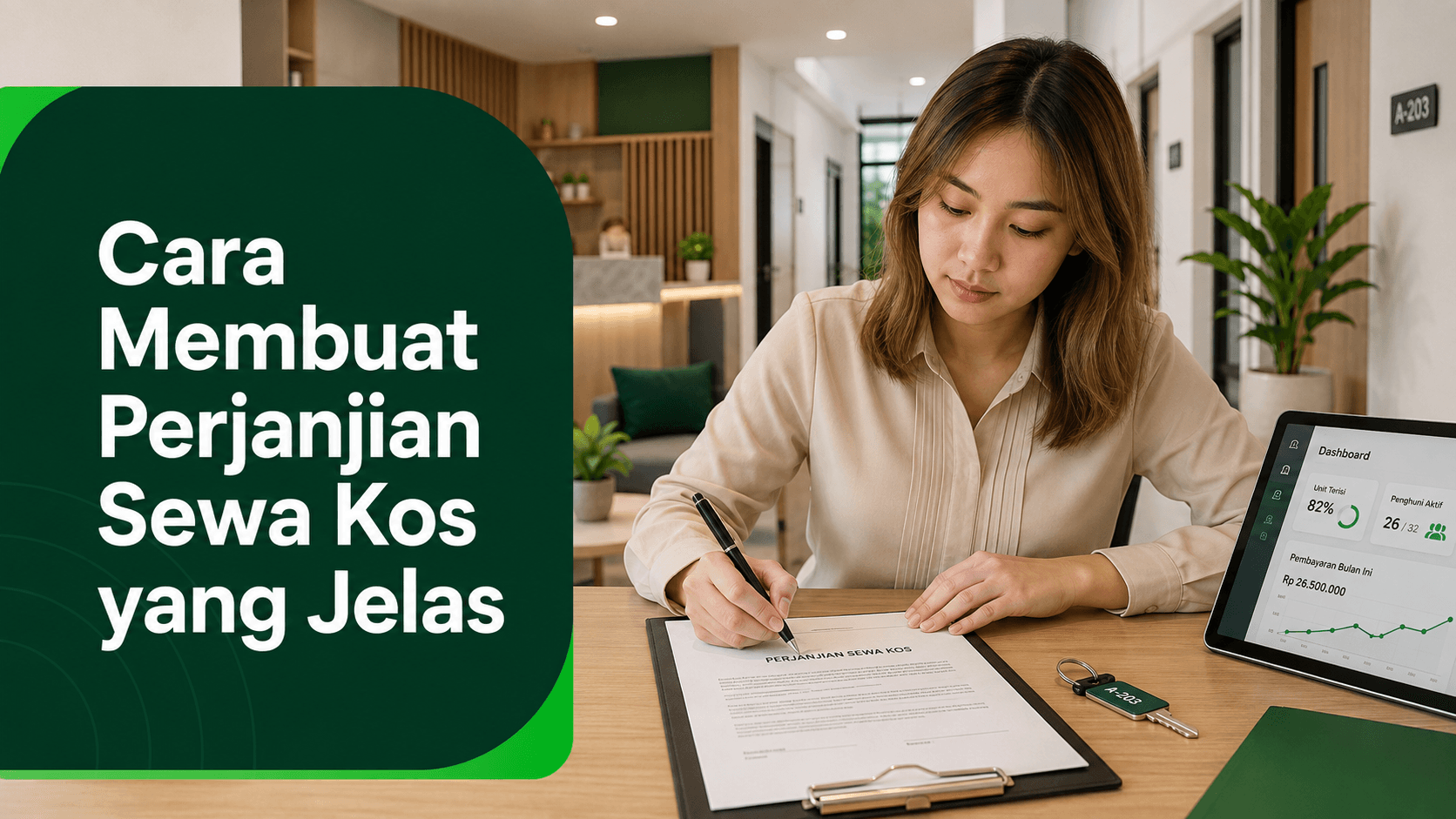 Cara Membuat Perjanjian Sewa Kos yang Jelas