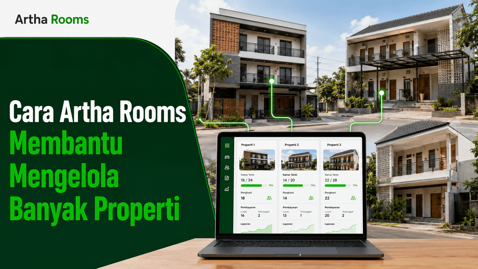 Cara Artha Rooms Membantu Mengelola Banyak Properti